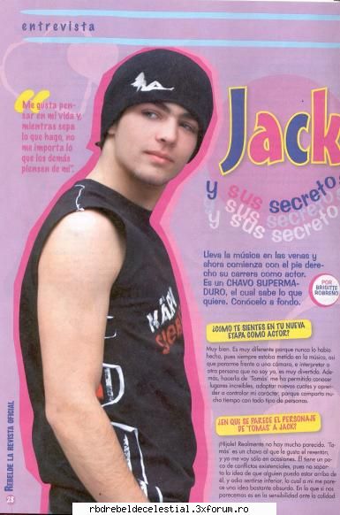 jack duarte - rebelde - actori din rebelde
