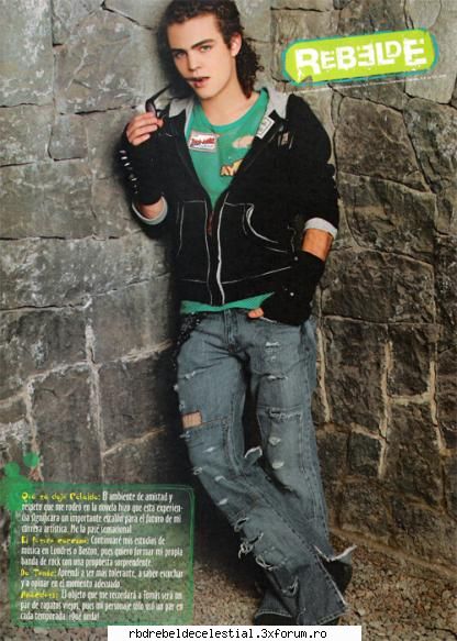 jack duarte - anahi - actori din rebelde