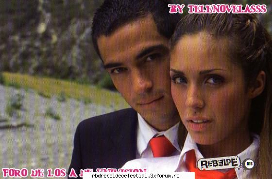 poze - rebelde - anahi y alfonso