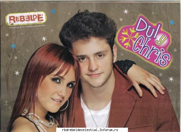 poze - rebelde - dulce y christopher