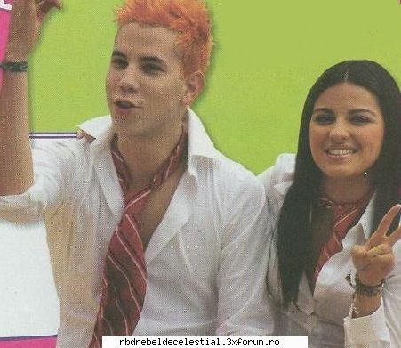 poze - rebelde - mayte y christian