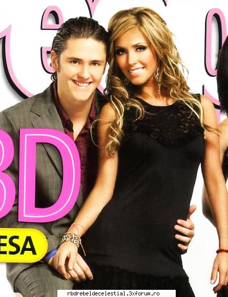 poze - rebelde - anahi y christopher