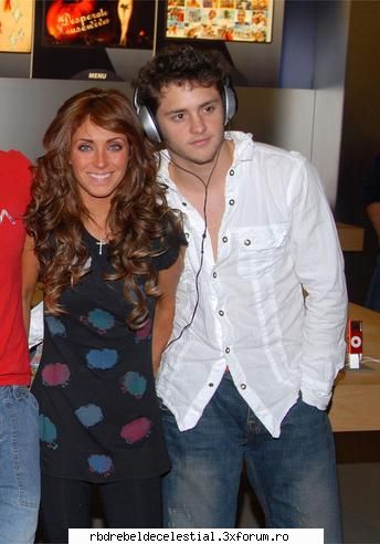 poze - rebelde - anahi y christopher