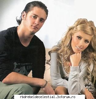 poze - rebelde - anahi y christopher