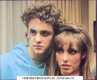 poze - rebelde - anahi y christopher