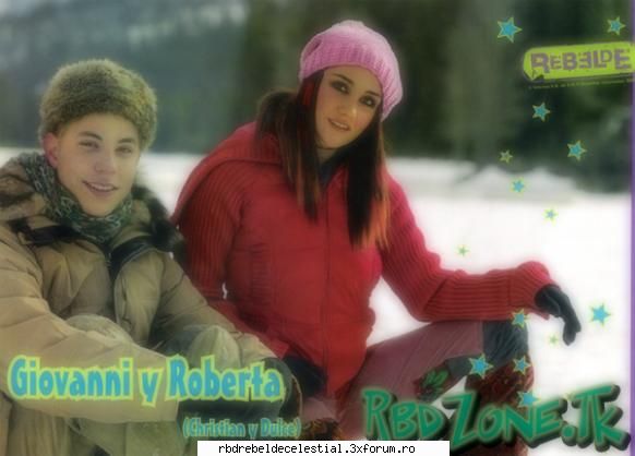 poze - rebelde - dulce y christian