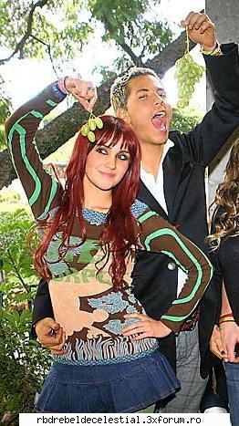 poze - rebelde - dulce y christian