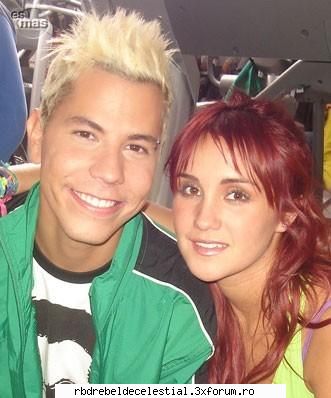 poze - rebelde - dulce y christian