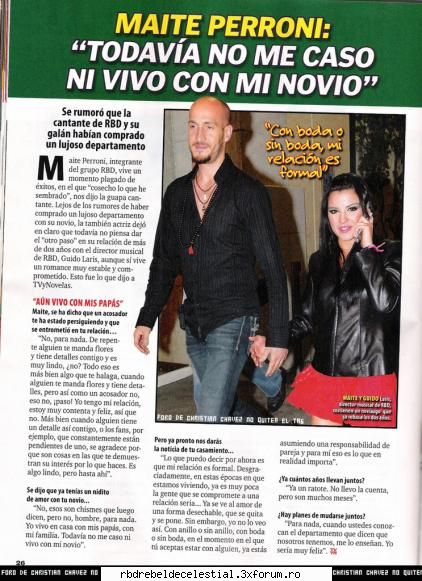 poze - annie - mayte perroni