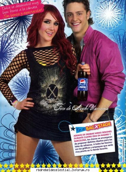 eu pun una cu my rebels rbd pepsi